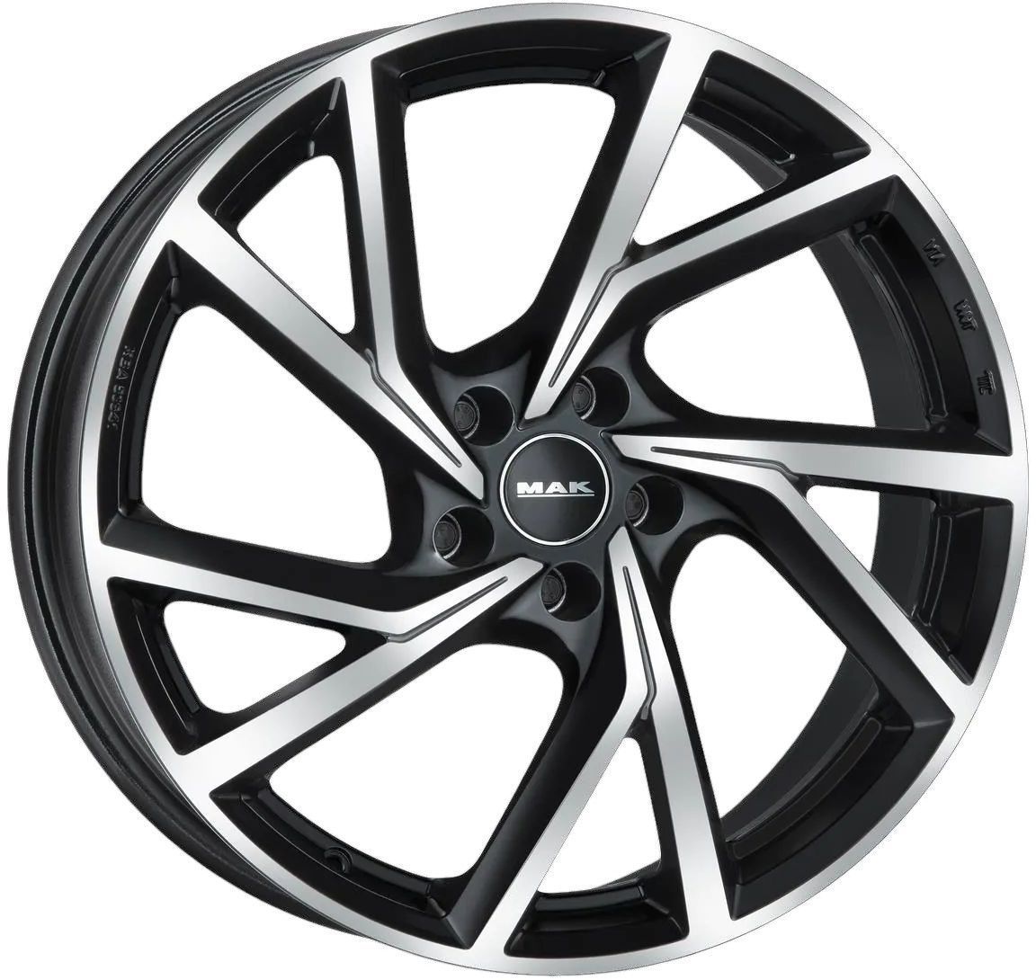 MAK Kassel 7x17 5x114,3 ET35 76 Black Mirror